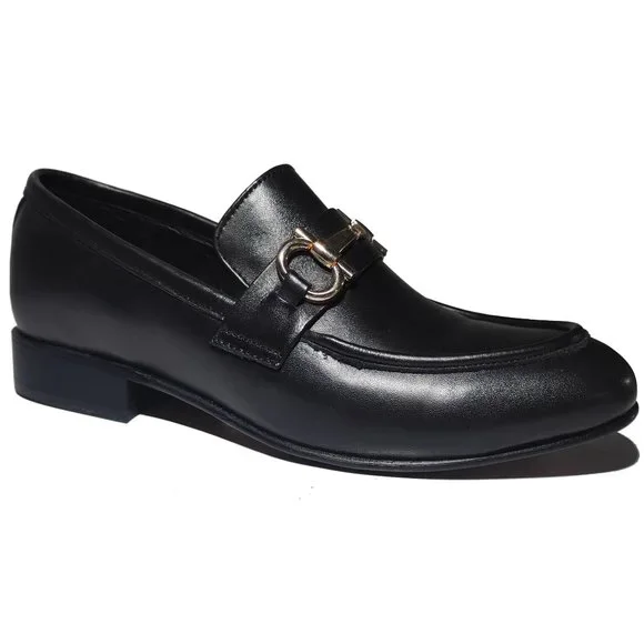Bashwood Handmade Black Leather Loafers For Men Bass Weejuns Layton II Moc Kiltie Loafers | Black | US Stockists main image 4